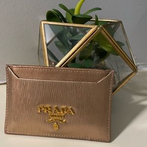 Rose Gold Card Holder Wallet